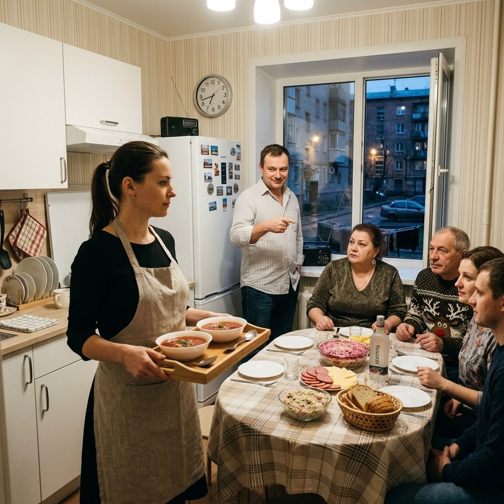 «Шевелись, корми моих родных» — заявил жених в моей квартире. Через час он вылетел оттуда без невесты и без ключей —