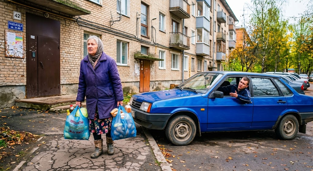 Сын отказался помочь мне донести тяжелые сумки из магазина: «У меня спина болит, сама дотащишь».